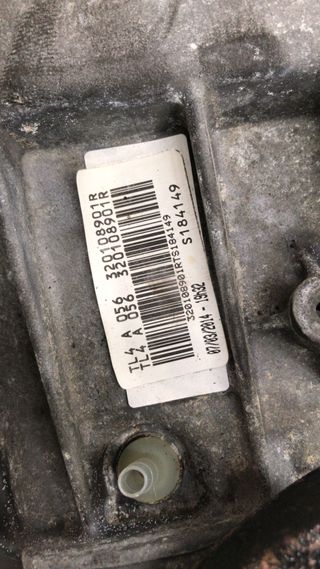 Caja de cambios Renault Megane 1.5dci K9K TL4A056
