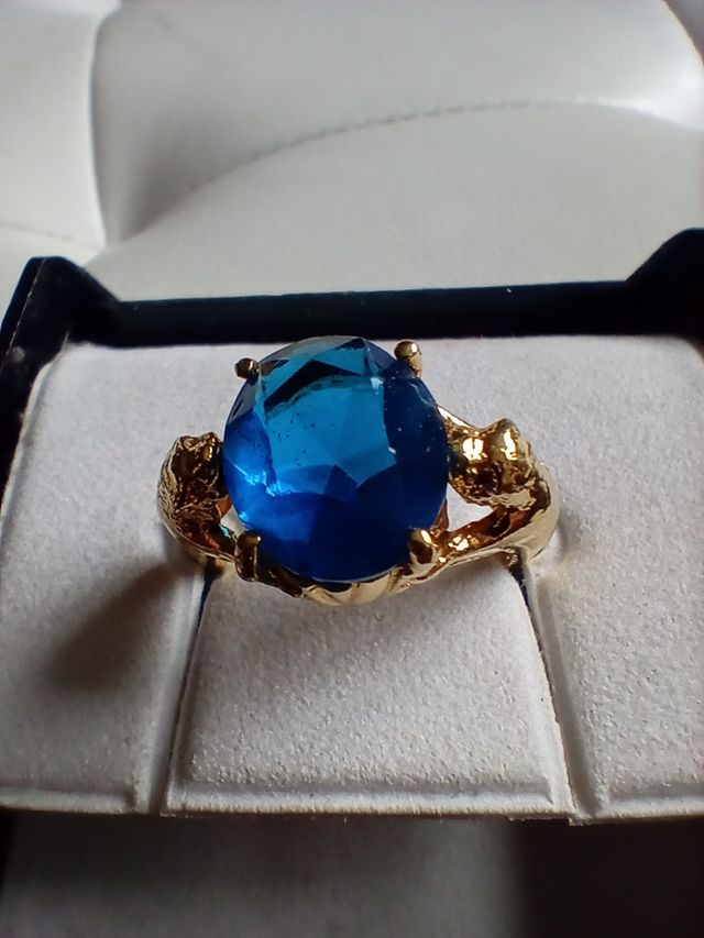 Anello blu panter