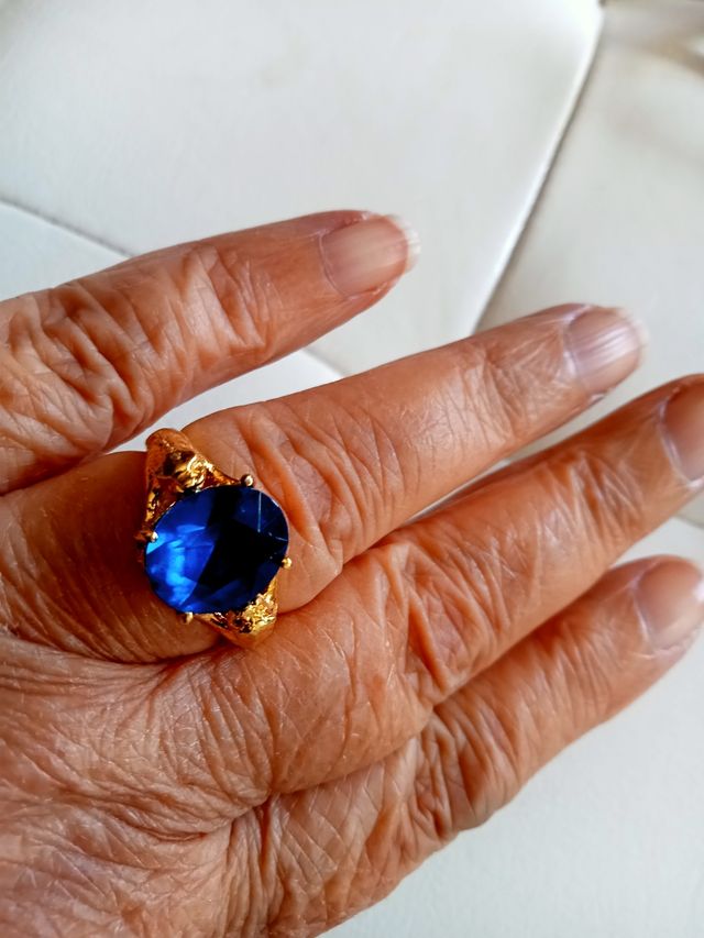 Anello blu panter