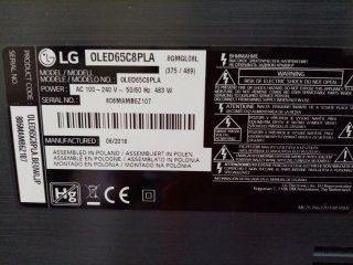 LG OLED 65C8 PLA 65"