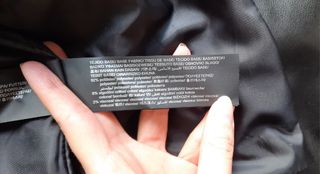 Cazadora biker efecto piel