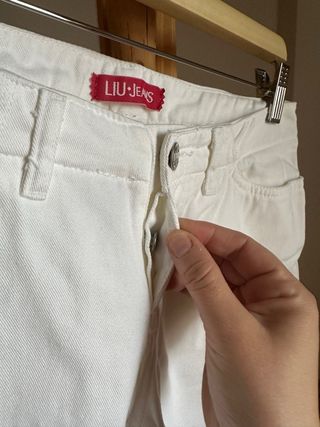 Jeans bianco 100% cotone “Liu Jo” W.27 S/IT40