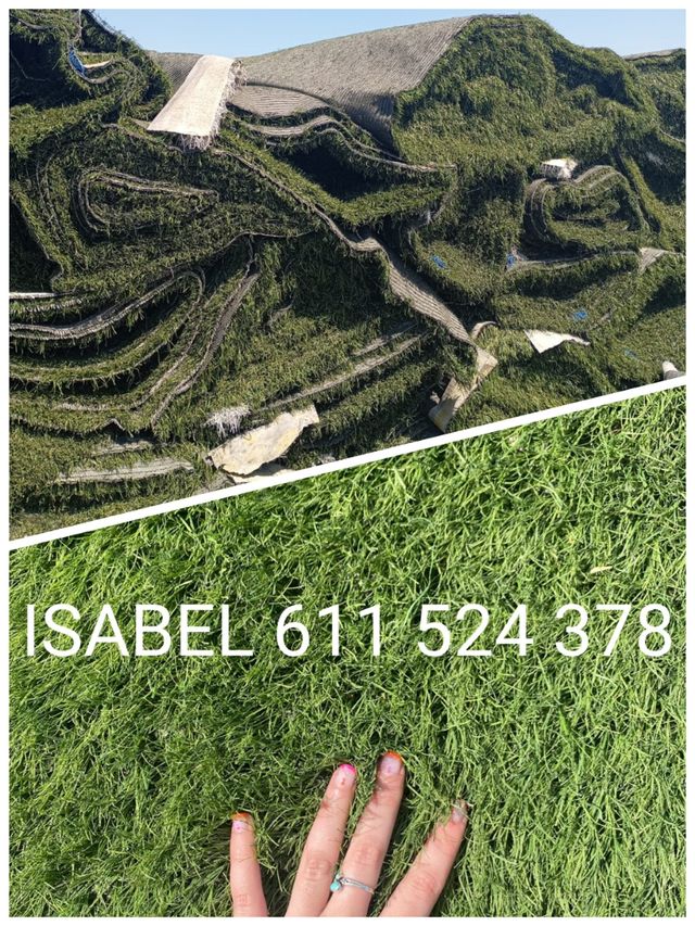 Césped artificial reciclado