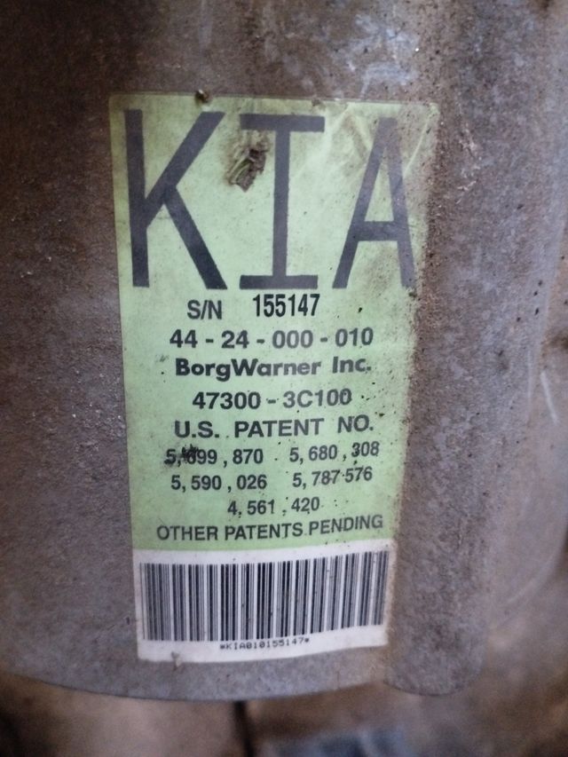 Transfer kia Sorento