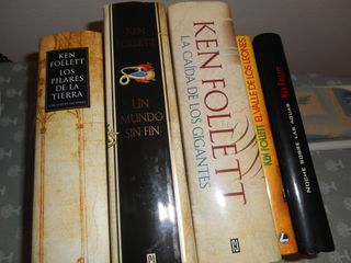Lote de libros de Kent Follett