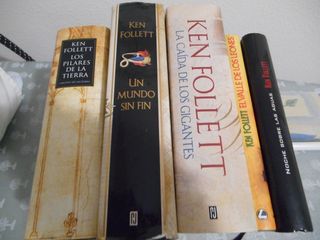 Lote de libros de Kent Follett