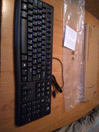Teclado ordenador Logitech keyboard K120