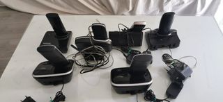 Teléfono fijo inalámbrico con cargador