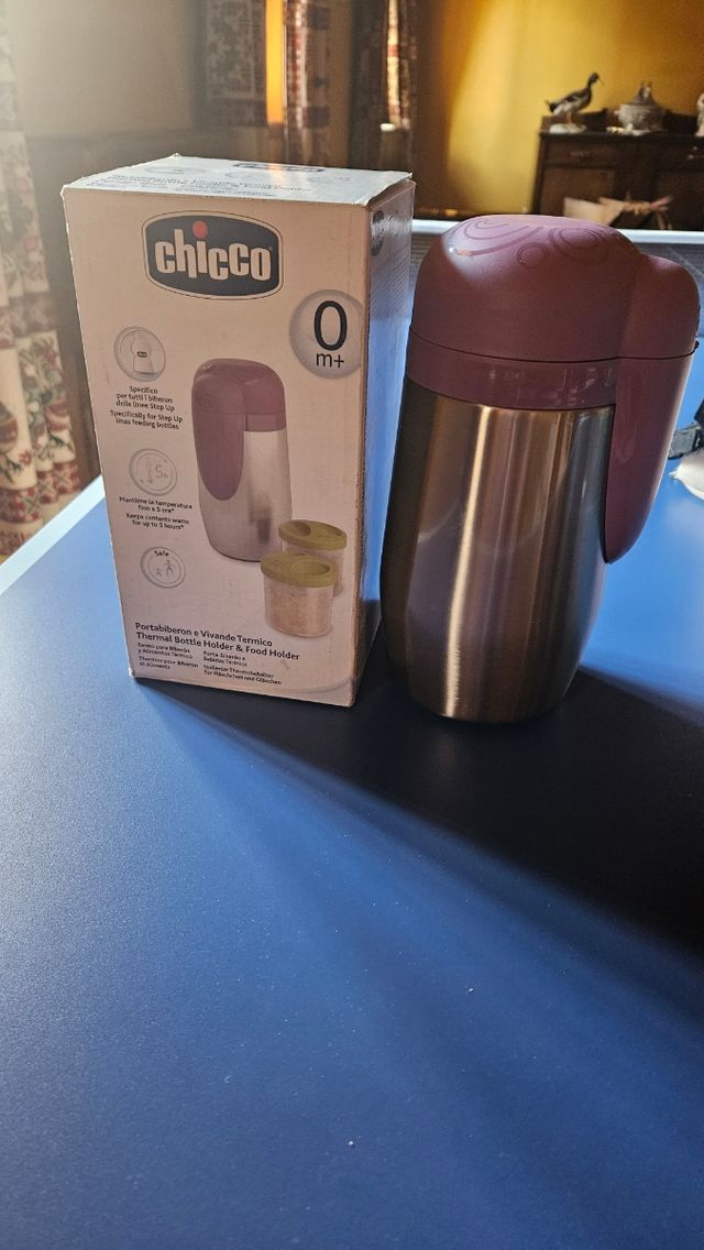 Portabiberón y portatupper térmico Marca CHICCO