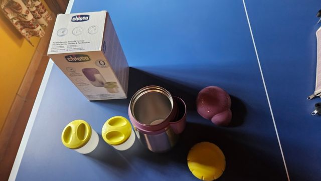 Portabiberón y portatupper térmico Marca CHICCO