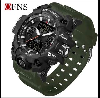 Reloj DIGITAL verde militar 