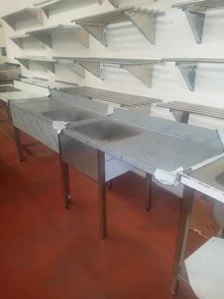 Fregadero uso industrial