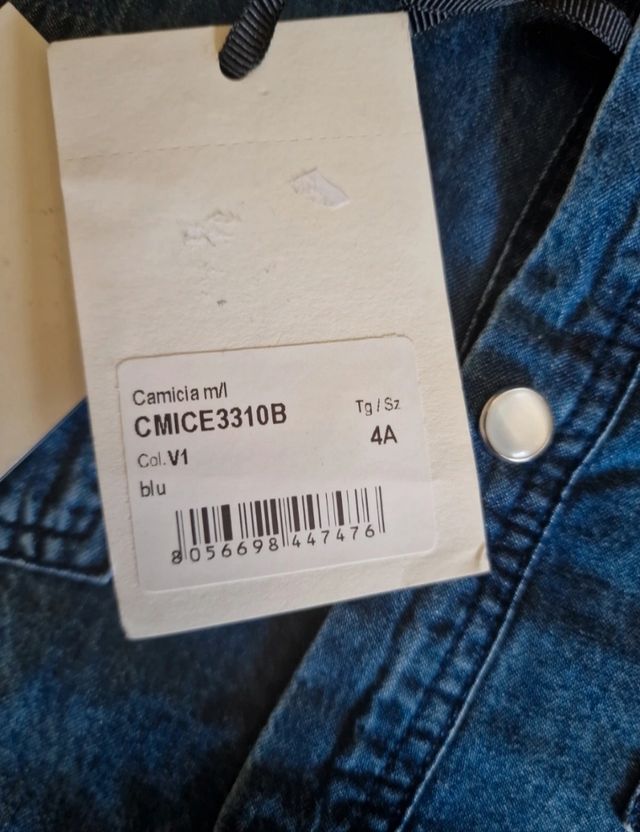 Camicia bambino iceberg