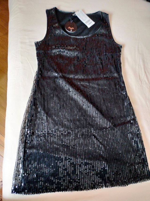 Vestido de fiesta pinkie