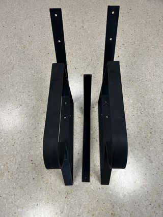 Hierros de forja para banco de jardín