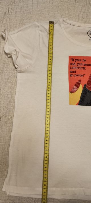 Camiseta manga corta mujer