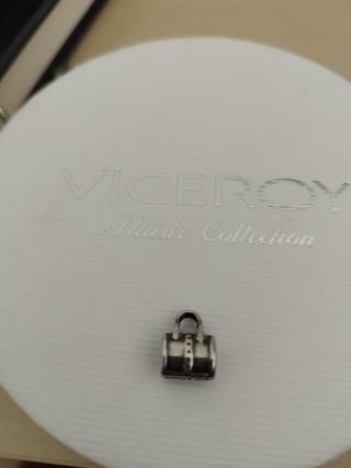 Charm Plata Viceroy bolso 👜. Nuevo 