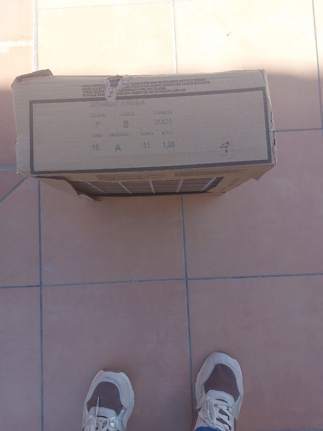 Pavimento em grés antiderrapante