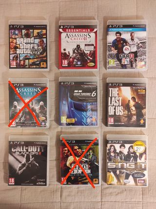 Juegos varios PS3