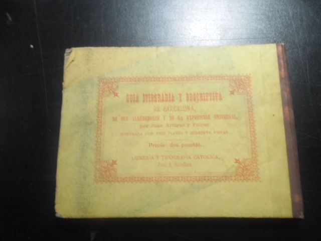 ANTIGUA 1890-LIBRETO MINI GRABA-BARCELONA-ED. RELI
