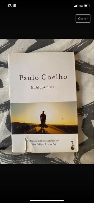 Libro el alquimista de paulo coelho 