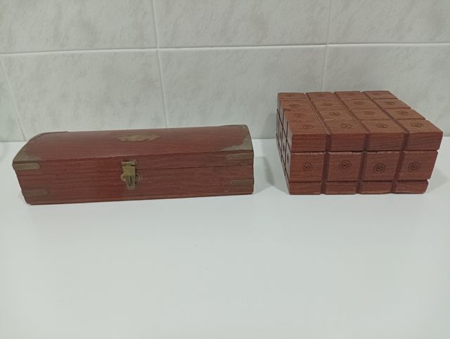 2 joyeros para guardar relojes joyas etc india