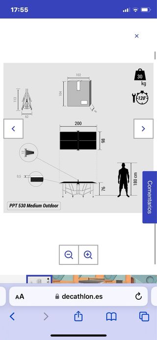 Mesa PingPong PPT 530 Medium.2