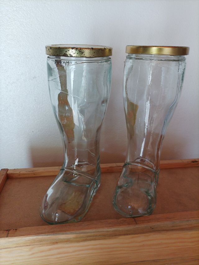 Botas recipientes