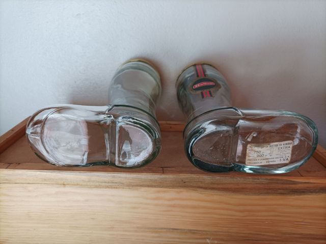 Botas recipientes