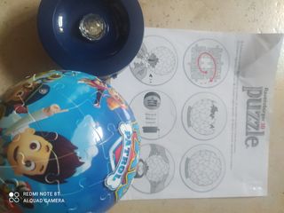 Puzzle 3D Patrulla Canina + lampara