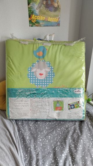 COLCHÓN CUNA/ALFOMBRA JUEGOS PLEGABLE