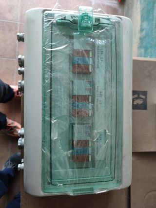 Cuadro eléctrica para placas solares