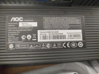 Pantalla 15, AOC con adaptador OFERTAS SERIAS