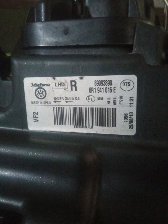 FARO derecha VOLKSWAGEN POLO 2014