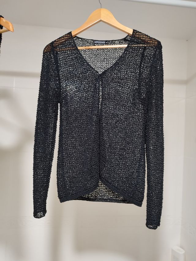 Conjunto de hilo jersey y rebeca