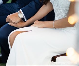 Vestido novia St. Patrick elegante con abertura