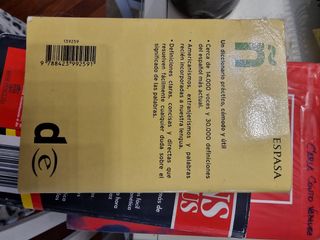 Diccionario Lenga Española. Espasa