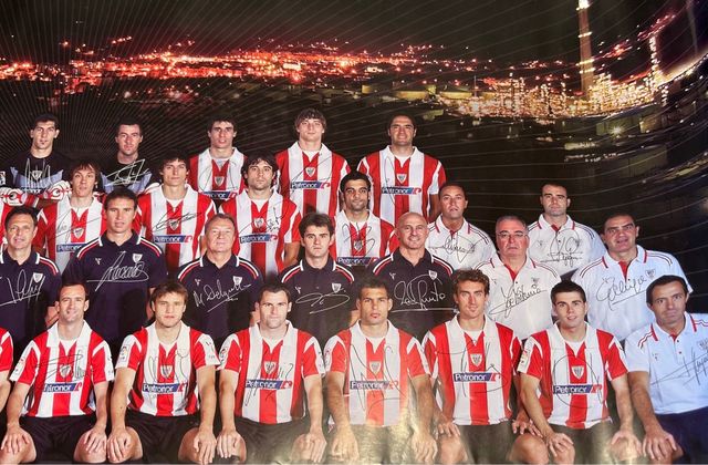 Ath. Club Bilbao Poster Equipo