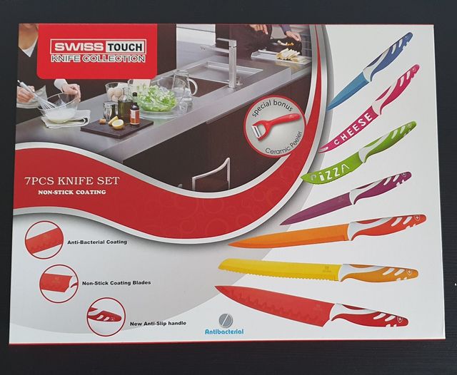 SET DE CUCHILLOS 8 PIEZAS NUEVO EN CAJA!!