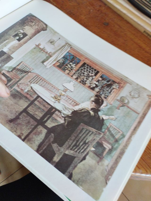 Mínun Isäni, kuvat Carl Larson, teksti