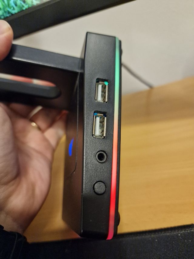 Supporto cuffie retroilluminato 