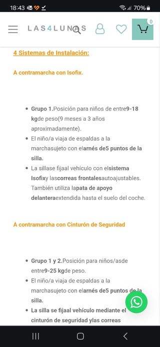 Silla Axkid duofix