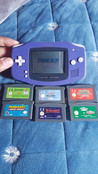 consolas antiguas GB GBA GBA sp nes SNES n64 .....