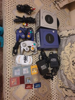 consolas antiguas GB GBA GBA sp nes SNES n64 .....