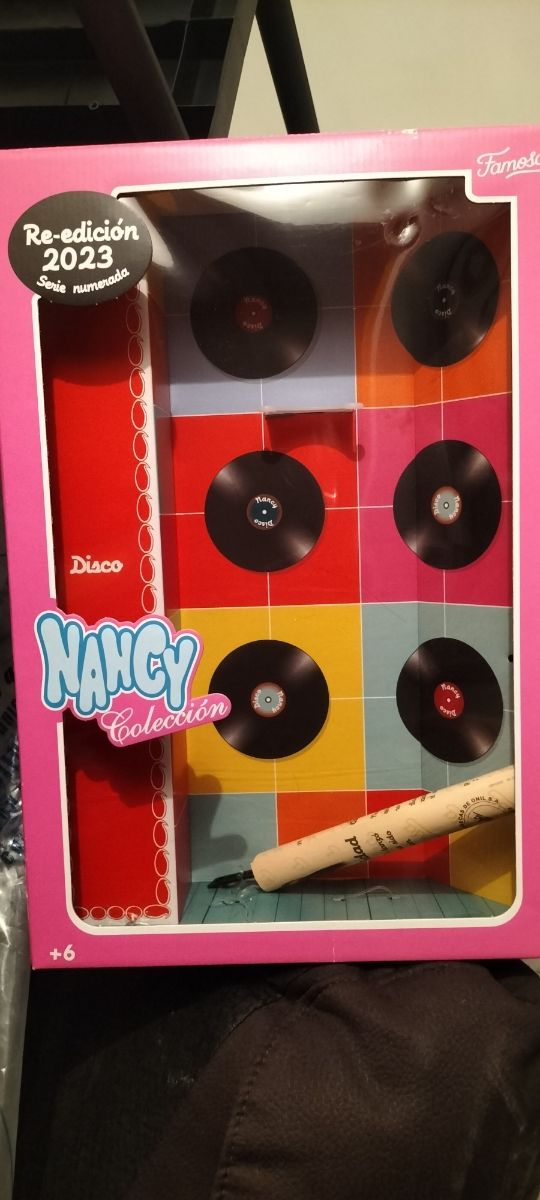 Caja vacía Nancy disco re-edición 2023