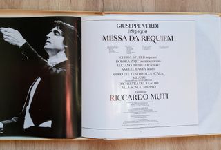 Caja 2 vinilos Verdi (Pavarotti, Studer)