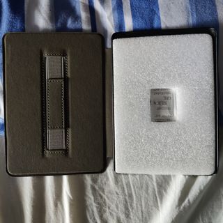 Funda Kindle 6' imitación cuero negro