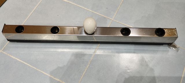 Aplique de luces para el baño