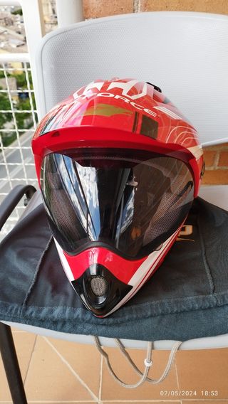Cascos de moto mx force 