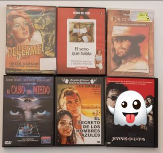 Películas en dvd a 5 € unidad